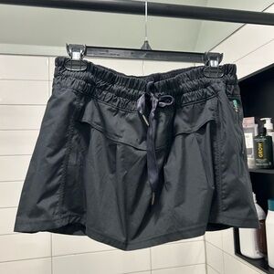 Lululemon Black Drawstring Skort